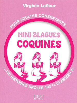 cover image of Mini blagues coquines